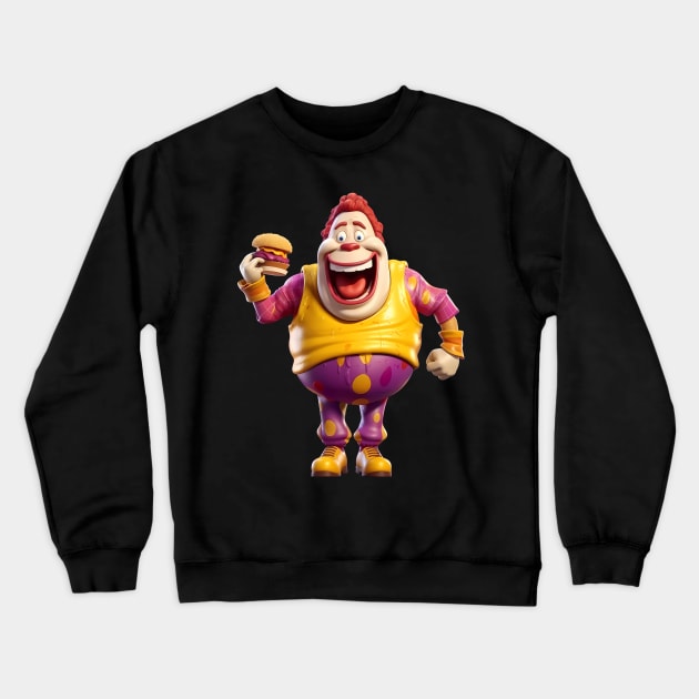 Ronald Mcdonald Grimace Crewneck Sweatshirt by Acid_rain